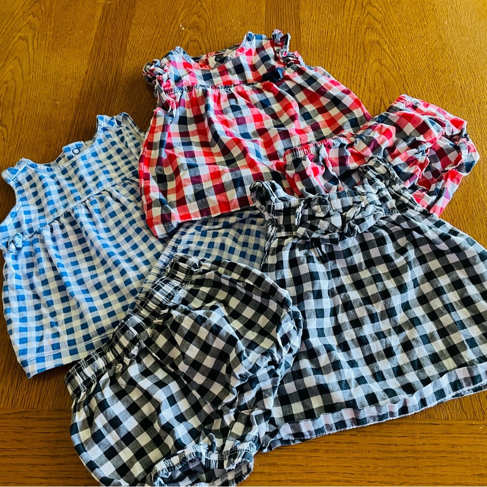 3 checked sets by Carter’s